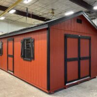 12'x24' Ranch Gable Wood Panel Shed