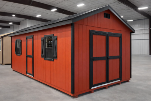 12'x24' Ranch Gable Wood Panel Shed