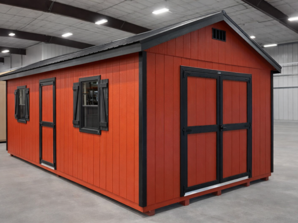 12'x24' Ranch Gable Wood Panel Shed