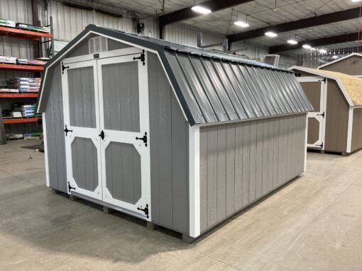 71228 10'x12' Low Barn Wood Panel Shed