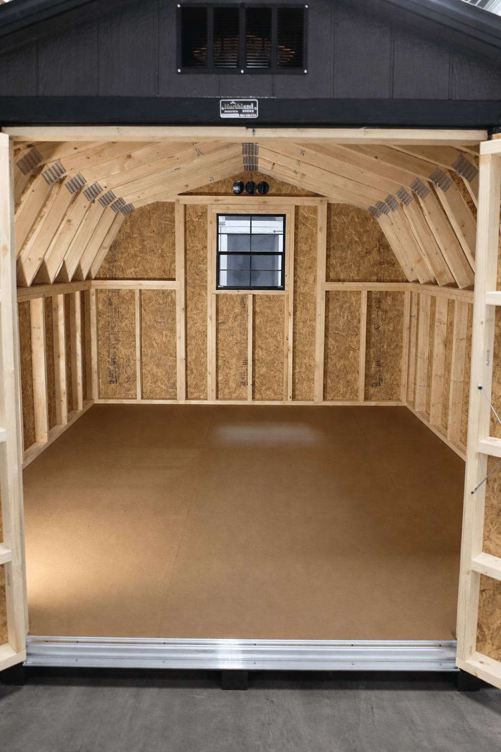 10'x12' Low Barn Wood Panel Shed For Sale| #71242 | Northland Sheds