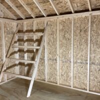 8'x12' Quaker Gable Wood Panel Chicken Coop