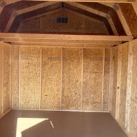 10'x12' Economy High Barn Wood Shed