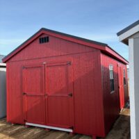 12'x20' Economy Ranch Gable Wood Shed