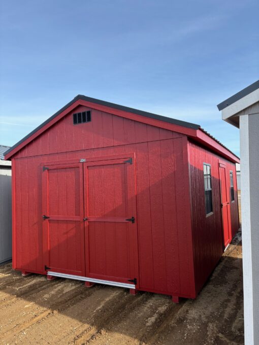 12'x20' Economy Ranch Gable Wood Shed