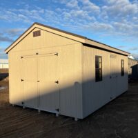 12'x20' Economy Ranch Gable Wood Shed