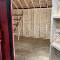 8'x12' Quaker Gable Wood Panel Chicken Coop