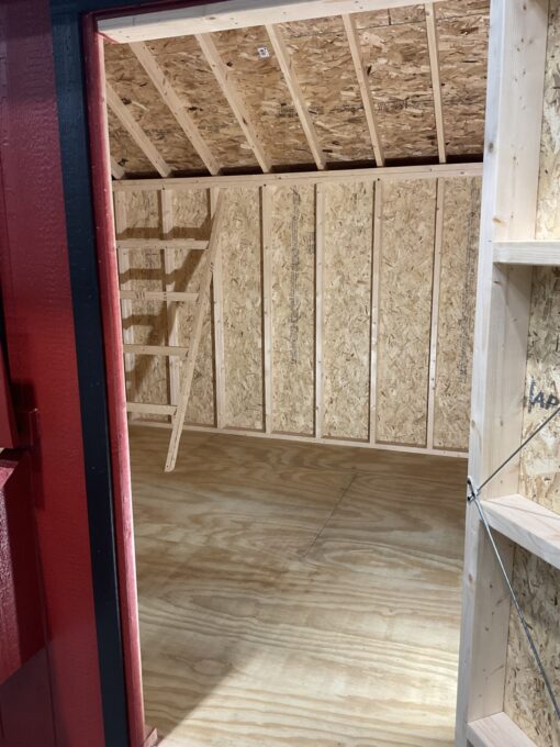 10'x12' Quaker Gable Wood Panel Chicken Coop