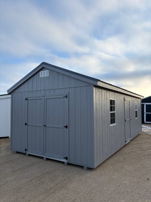 12'x24' Economy Ranch Gable Wood Shed