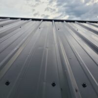 12'x24' Economy Ranch Gable Wood Shed - HAIL DAMAGE