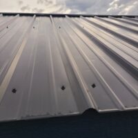 12'x24' Economy Ranch Gable Wood Shed - HAIL DAMAGE
