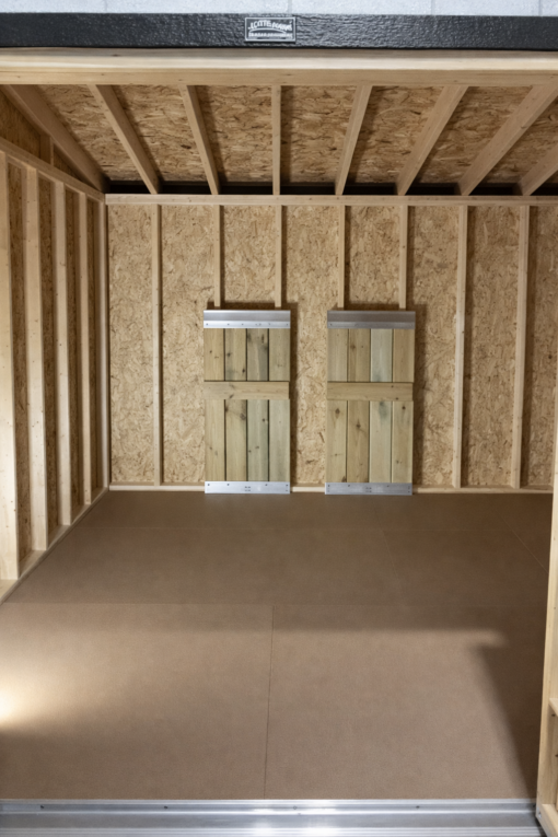 10'x12' Studio Wood Panel Shed