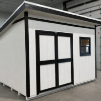 10'x12' Studio Wood Panel Shed