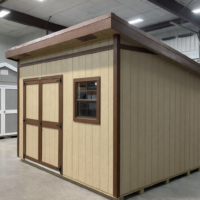 10'x12' Studio Wood Panel Shed