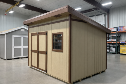 10'x12' Studio Wood Panel Shed