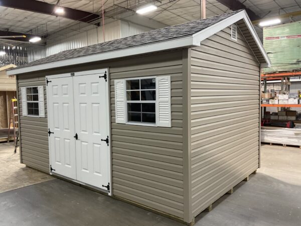 10'x16' Ranch Gable Vinyl Shed