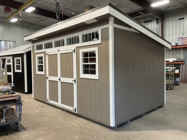 10'x16' Studio Wood Panel Shed
