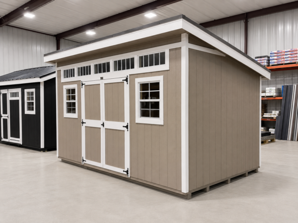 10'x16' Studio Wood Panel Shed
