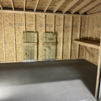 10'x16' Studio Wood Panel Shed