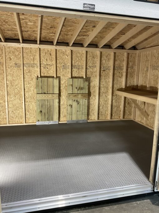 10'x16' Studio Wood Panel Shed