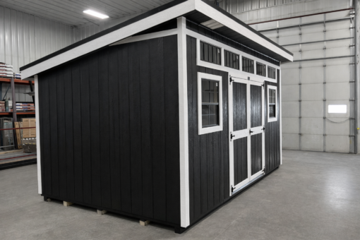 10'x16' Studio Wood Panel Shed
