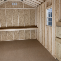 10'x16' Ranch Style Wood Panel Shed