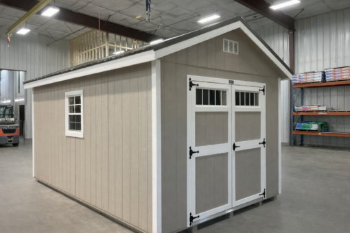 10'x16' Ranch Style Wood Panel Shed