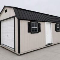 12'x20' High Barn Wood Panel Garage
