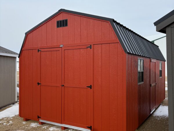 12'x20' Economy High Barn Wood Shed