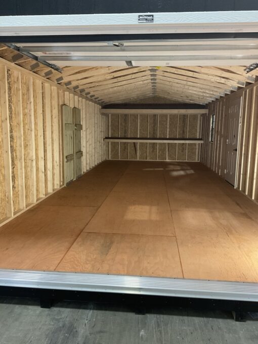 14'x32' Ranch Gable Wood Panel Garage