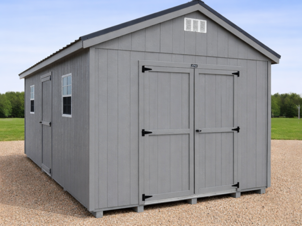 10'x20' Economy Ranch Gable Wood Shed