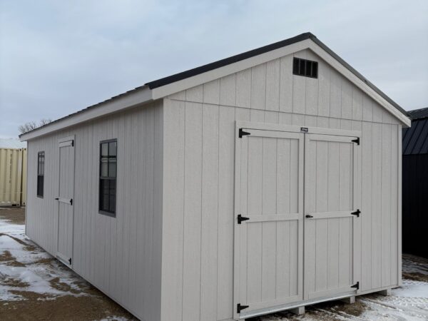 12'x24' Economy Ranch Gable Wood Shed