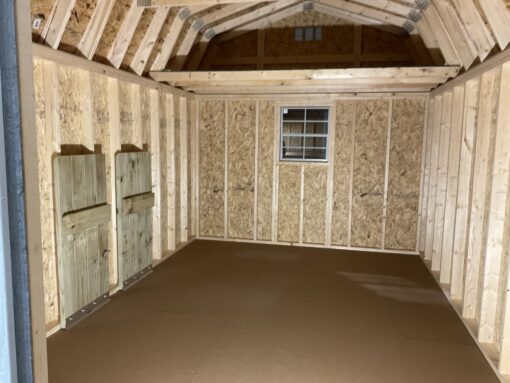 10'x16' High Barn Wood Panel Shed