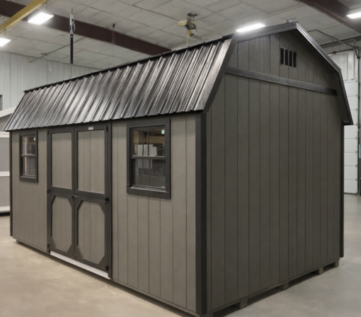 10'x16' High Barn Wood Panel Shed