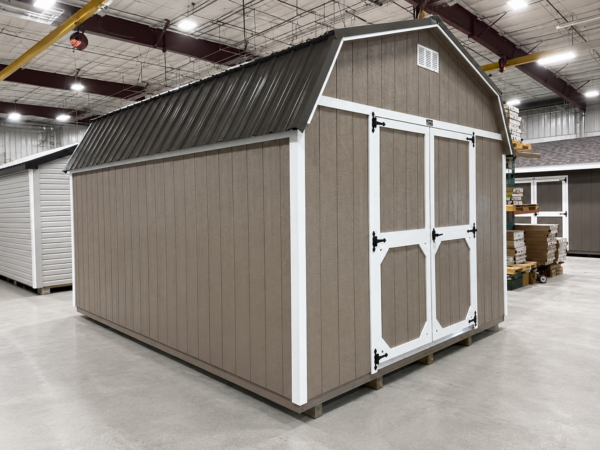 12'x16' High Barn Wood Panel Shed