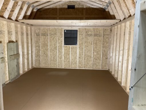 12'x16' High Barn Wood Panel Shed