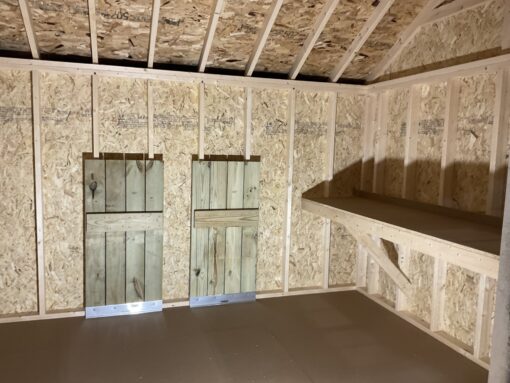 10'x12' Quaker Gable Wood Panel Shed