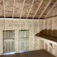 10'x12' Quaker Gable Wood Panel Shed