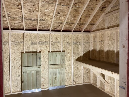 10'x12' Quaker Gable Wood Panel Shed