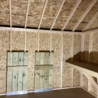 10'x12' Quaker Gable Wood Panel Shed