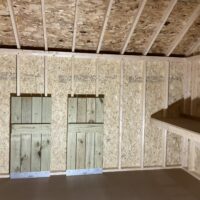 10'x16' Quaker Gable Wood Panel Shed