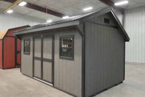 10'x16' Quaker Gable Wood Panel Shed