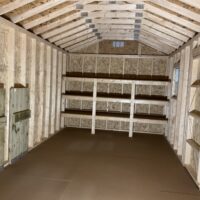 10'x20' Ranch Gable Wood Panel Shed