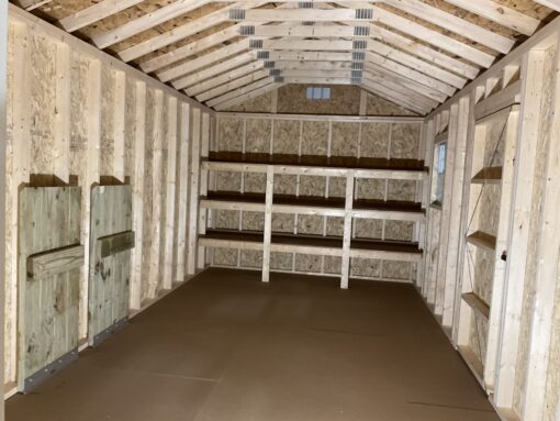 10'x20' Ranch Gable Wood Panel Shed