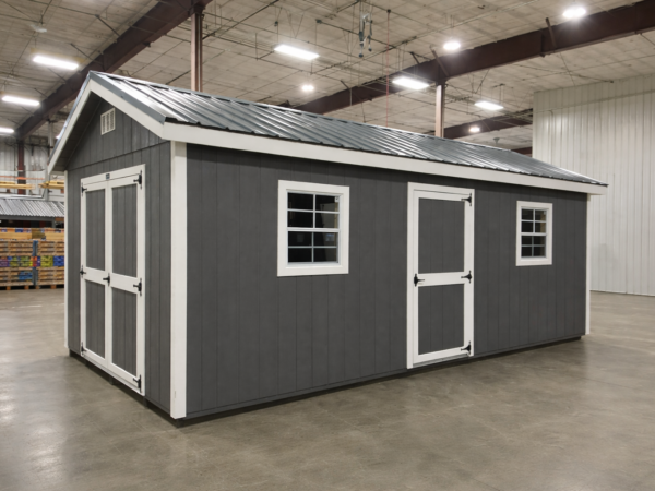 10'x20' Ranch Gable Wood Panel Shed