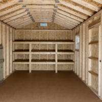 10'x20' Ranch Gable Wood Panel Shed