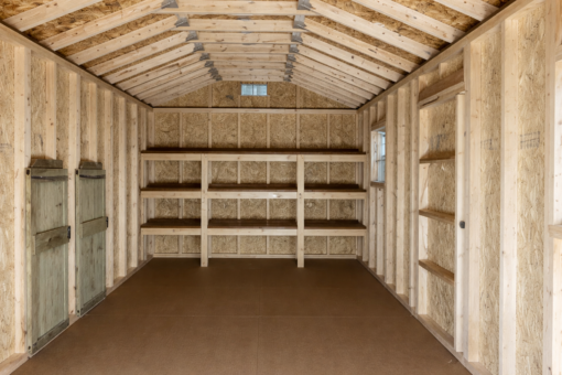 10'x20' Ranch Gable Wood Panel Shed