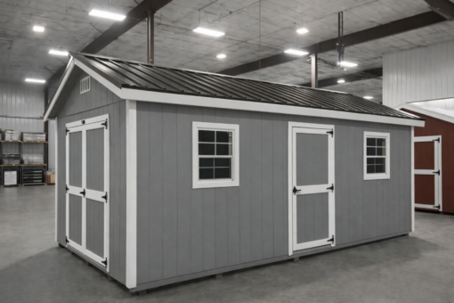 10'x20' Ranch Gable Wood Panel Shed