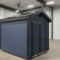 8'x10' Ranch Gable Wood Panel Shed
