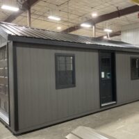 12'x24' Ranch Gable Wood Panel Garage